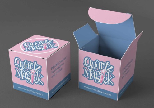 QuartzMagick - Cardboard box packaging QuartzMagick - Cardboard box packaging