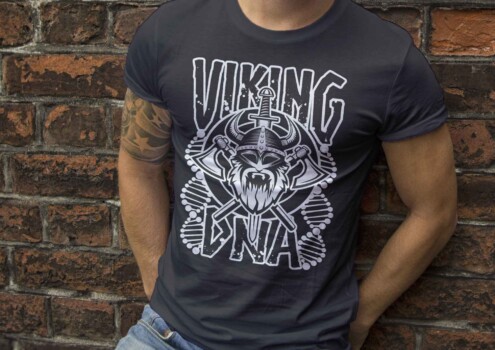 Viking DNA - Illustration for Merchandise Viking DNA - Illustration for Merchandise